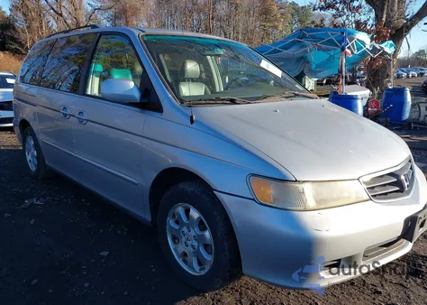 2003 Honda Odyssey Ex-L из США, поврежденный, VIN 5FNRL18953B037235